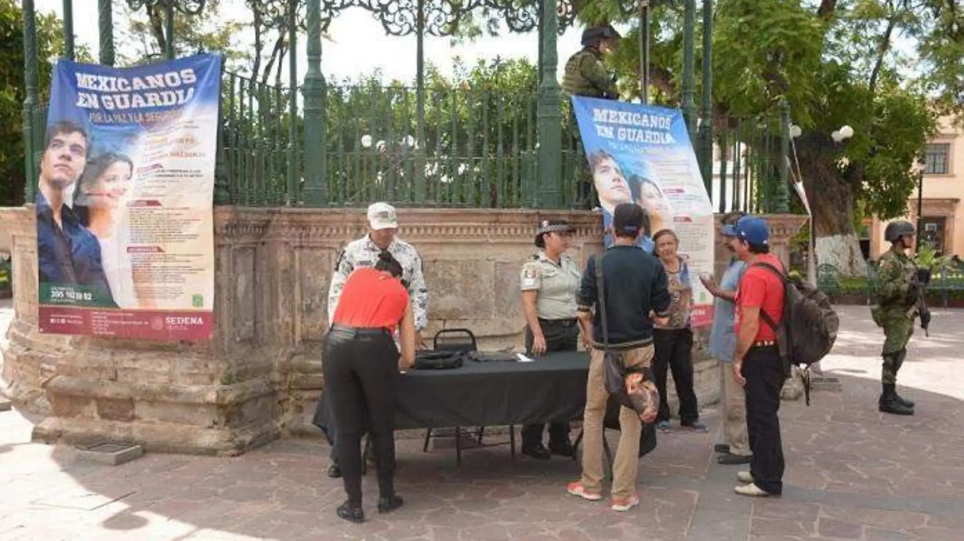 Guardia Nacional en Lagos de Moreno